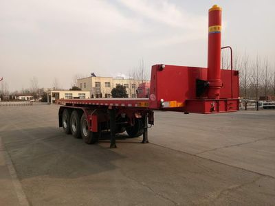 Linzhou  YDZ9408ZZXP Flat dump semi-trailer