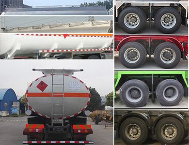 Lingyu  CLY5315GYYJ21 Aluminum alloy oil tanker