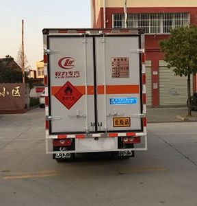 Cheng Liwei  CLW5032XRQSH5 Flammable gas box transport vehicle