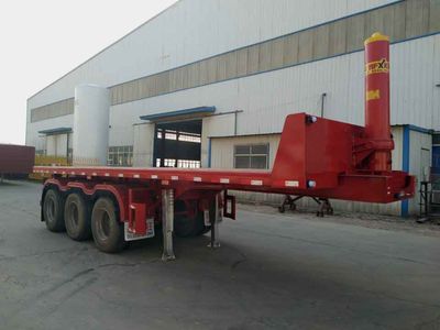 Juwang  ZJW9401ZZXP Flat dump semi-trailer