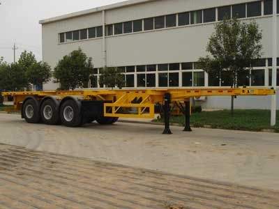 Qingte QDT9370TJZGContainer transport semi-trailer