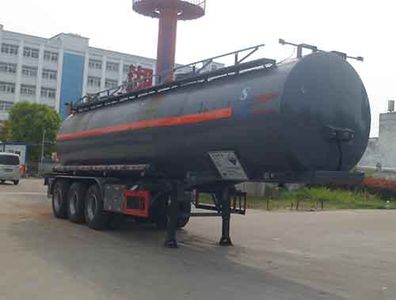 Zhongqi Liwei brand automobiles HLW9409GFW Tank transport semi-trailer for corrosive substances