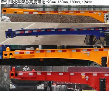 Kayou  KYC9400TWY Transport semi-trailer of dangerous goods tank frame