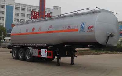 Zhongqi Liwei brand automobiles HLW9401GYY Oil transport semi-trailer