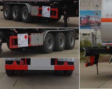 Zhongqi Liwei brand automobiles HLW9401GYY Oil transport semi-trailer