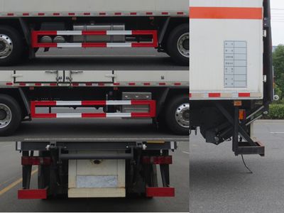 Zhuanli  ZLC5326XFWZ6 Corrosive goods box transport vehicle