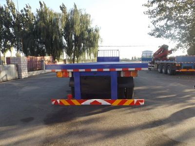 Zhongyan Automobile BSZ9400TPB Flat transport semi-trailer