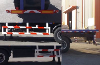 Zhongyan Automobile BSZ9400TPB Flat transport semi-trailer