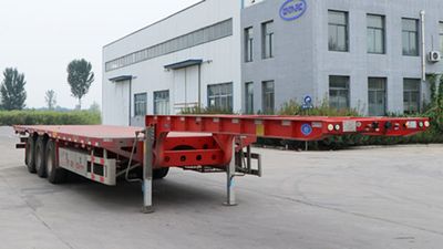 Luoxiang LXC9401TDPLow flatbed semi-trailer