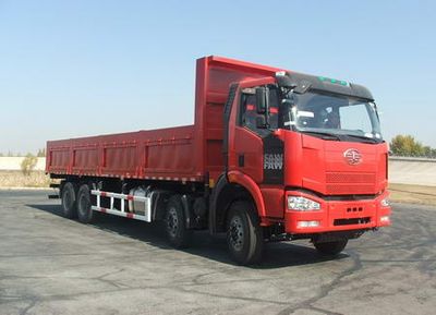 Jiefang Automobile CA3310P67K24L7T4E Flat head diesel dump truck