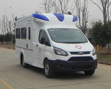 Jiangling Quanshun brand automobiles JX5036XJHZLA6 ambulance