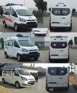 Jiangling Quanshun brand automobiles JX5036XJHZLA6 ambulance