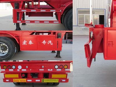 Zhengkang Hongtai brand automobiles HHT9402GFWA Tank transport semi-trailer for corrosive substances