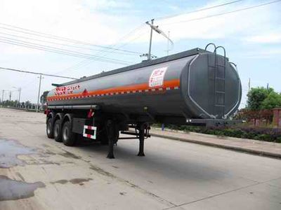 Chufei  CLQ9401GRY Flammable liquid tank transport semi-trailer