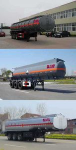 Chufei  CLQ9401GRY Flammable liquid tank transport semi-trailer