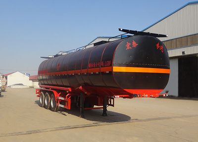 Zhengkang Hongtai brand automobiles HHT9407GRYB Flammable liquid tank transport semi-trailer