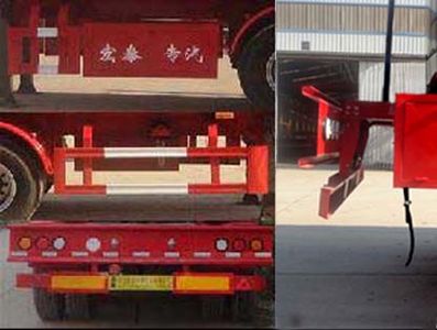 Zhengkang Hongtai brand automobiles HHT9407GRYB Flammable liquid tank transport semi-trailer