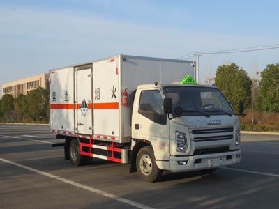 Jiangte brand automobiles JDF5041XZWJ6 Miscellaneous dangerous goods box transport vehicle