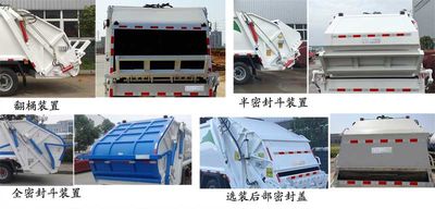 Chusheng  CSC5083ZYSJ5 Compressed garbage truck