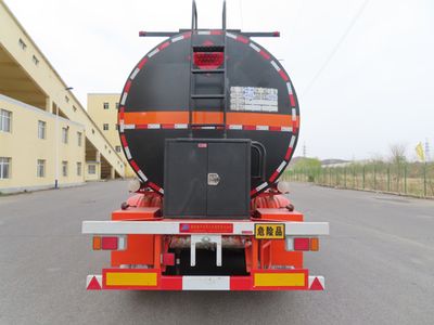 Luping Machinery LPC9406GRYB Flammable liquid tank transport semi-trailer