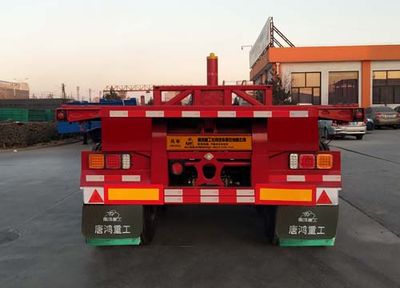 Tanghong Heavy Industry Automobile XT9407ZZXP Flat dump semi-trailer