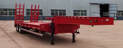 Jinniu Qiangqiang GCV9350TDPLow flatbed semi-trailer