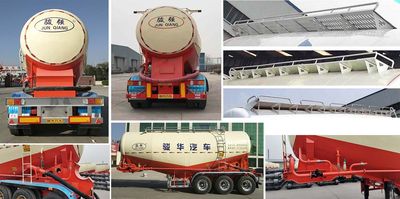 Junqiang  JQ9400GXH01 Lower ash semi-trailer