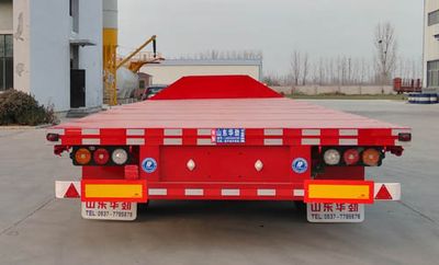 Huasheng Shunxiang  LHS9404TDP Low flatbed semi-trailer