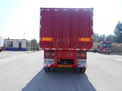 Yuchen  SCD9370XXY Box transport semi-trailer