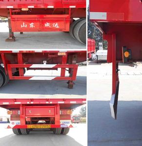 Yuchen  SCD9370XXY Box transport semi-trailer