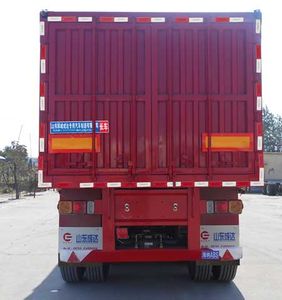 Yuchen  SCD9370XXY Box transport semi-trailer