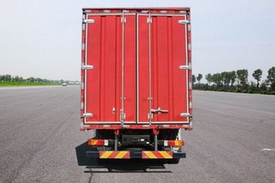 Jiefang Automobile CA5310XXYP66K2L7T4A1E1 Flat headed diesel box transport vehicle