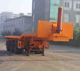 Taicheng  LHT9407ZZXP Flat dump semi-trailer