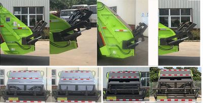 Zhongsheng Chengda brand automobiles LZZ5041ZYSEQ6 Compressed garbage truck