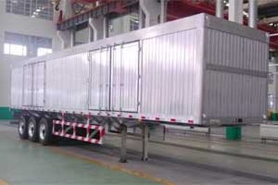 Mengkai  MK9400XXYLH Aluminum alloy box transport semi-trailer