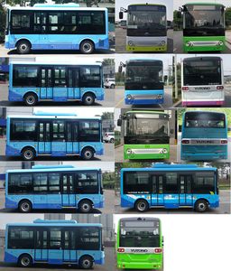 Yutong  ZK6605BEVG3C Pure electric city buses