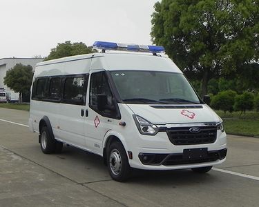 Jiangling Quanshun brand automobiles JX5048XJHML26L ambulance