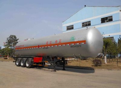 46  WHC9405GYQ Semi trailer for liquefied gas transportation