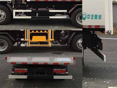 China National Automobile Corporation ZQZ5042ZZZDB5 Hydraulic Lifter Garbage truck 