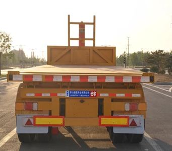 Tongqiang  LJL9350ZZXP Flat dump semi-trailer