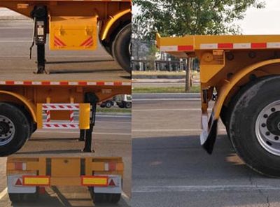 Tongqiang  LJL9350ZZXP Flat dump semi-trailer