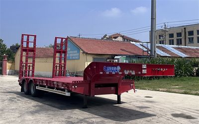 Chenlu  LJT9330TDP Low flatbed semi-trailer