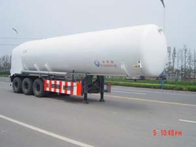 China National Automobile Corporation ZQZ9360GDY Low temperature liquid transport semi-trailer