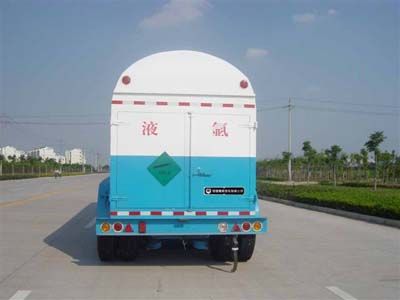 China National Automobile Corporation ZQZ9360GDY Low temperature liquid transport semi-trailer