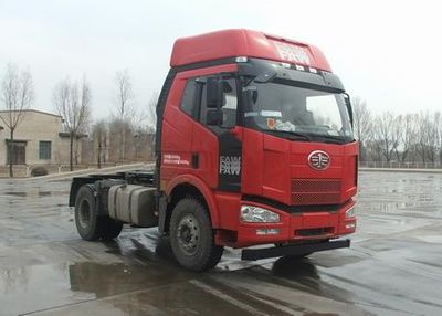 Jiefang Automobile CA4180P63K2AE4 Flat head diesel semi-trailer tractor