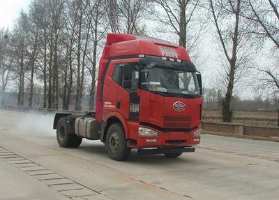 Jiefang Automobile CA4180P63K2AE4 Flat head diesel semi-trailer tractor