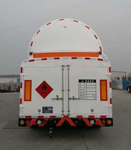 Hongtu  HT9406GDYC Low temperature liquid transport semi-trailer