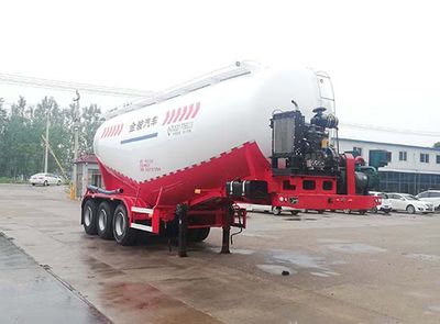 Luliang Jinjun  SJJ9400GFL Medium density powder material transportation semi-trailer