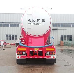 Luliang Jinjun  SJJ9400GFL Medium density powder material transportation semi-trailer