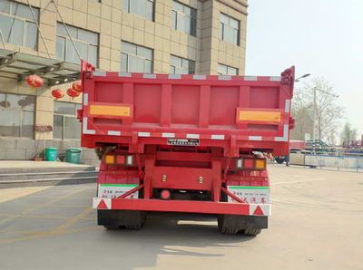 Zhongyun Changda brand automobiles XSQ9403ZHX tipping chassis 